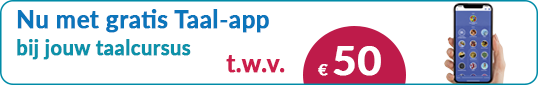 Tijdelijk gratis Taal-app bij deze cursus